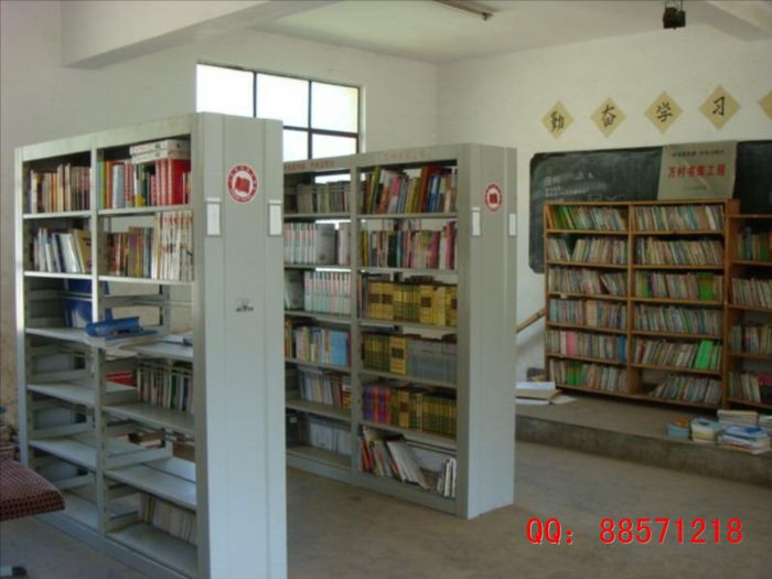 学校教室书架 教学图书架,教学用图书存放架,学校钢书架