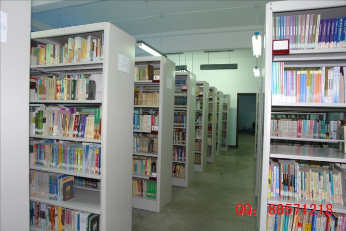 校用图书馆铁书架 校用图书架,六层校用钢制书架,学校用铁书架