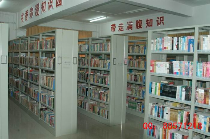 学习用图书架 五层学习用书架,双面五层图书柜,五层钢制书架