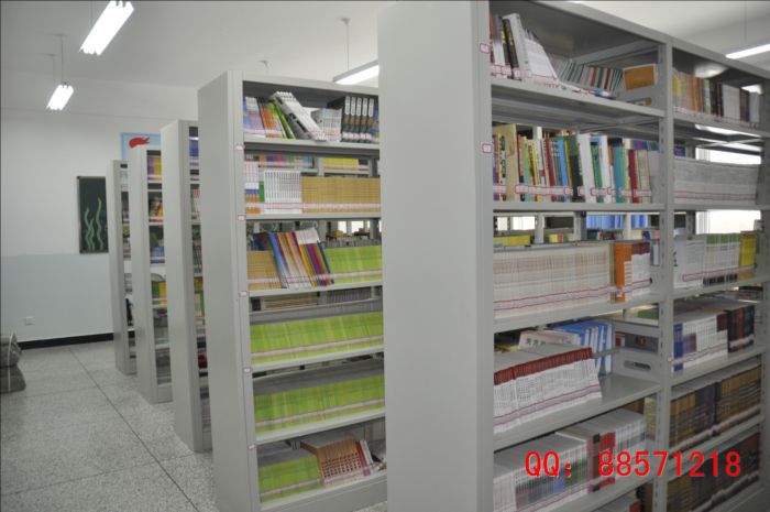 全钢六层书架 全钢制图书架,六层全钢书架,铁皮六层图书架