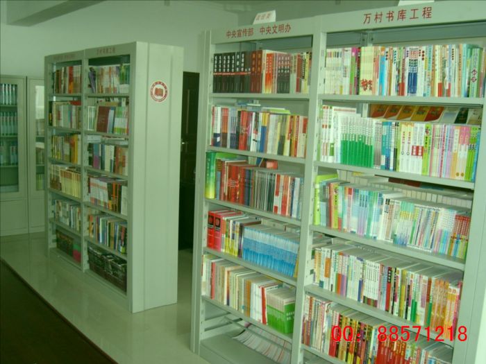 万村书库专用图书架 图书库钢制书架,双柱双面图书架,图书库房专用铁书架